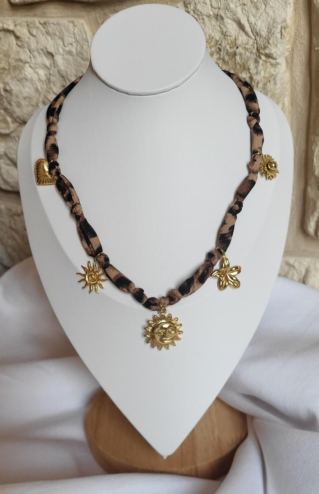 Collier Ornella charms/breloques