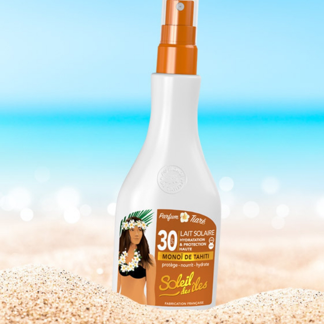 LAIT PROTECTEUR CORPS 150ML SOLEIL DES ILES TIARE SPF30