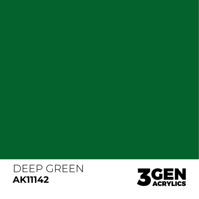 3rd Gen. Acrylics 142 Deep Green