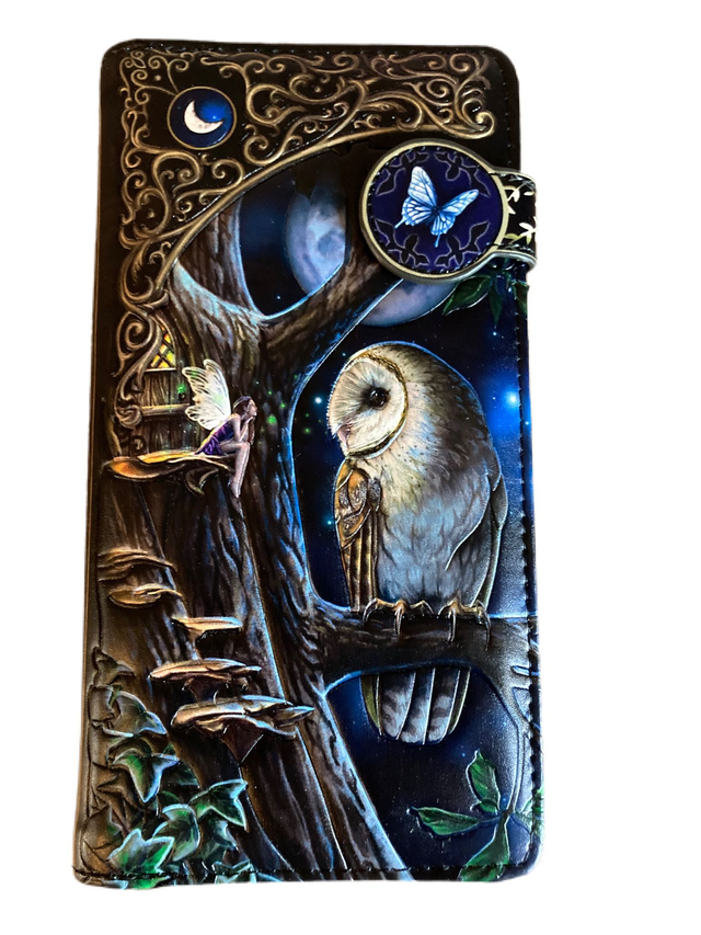 &quot;Fairy Tales&quot; Embossed purse Lisa Parker