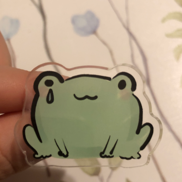 Sad frog