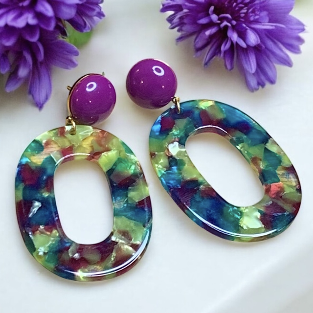 LOUISON Multicolore &amp; Violet 