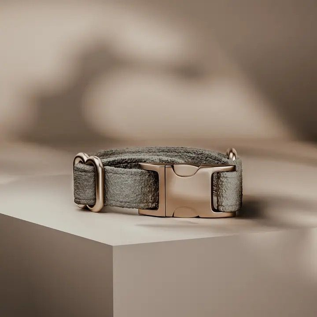 By Teddy Boucle Collar - Matcha