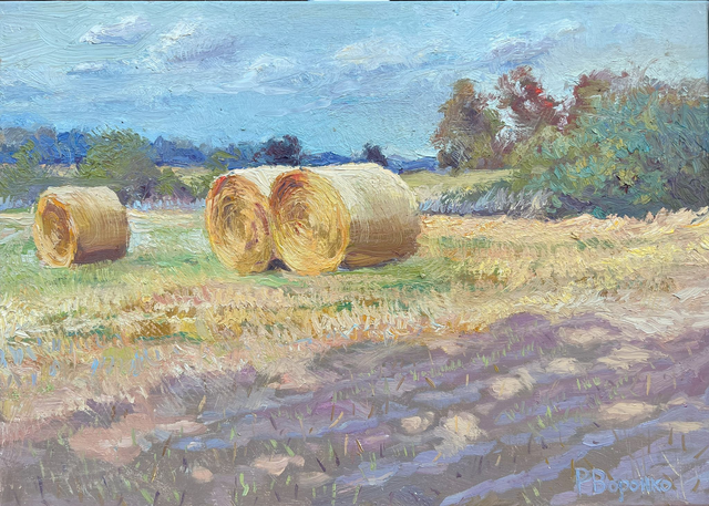 „August Etude“ – Öl auf Leinwand, 50 × 70 cm, 2023 | August Etude