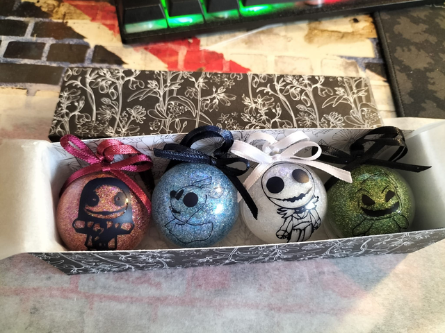 Boules de Noël - Lot Jack