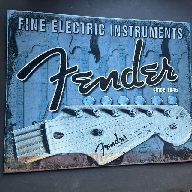 2010’s Fender HEADSTOCK Sign (DEALER)