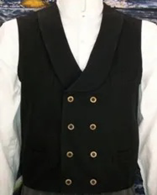 Black Double Breasted OWV