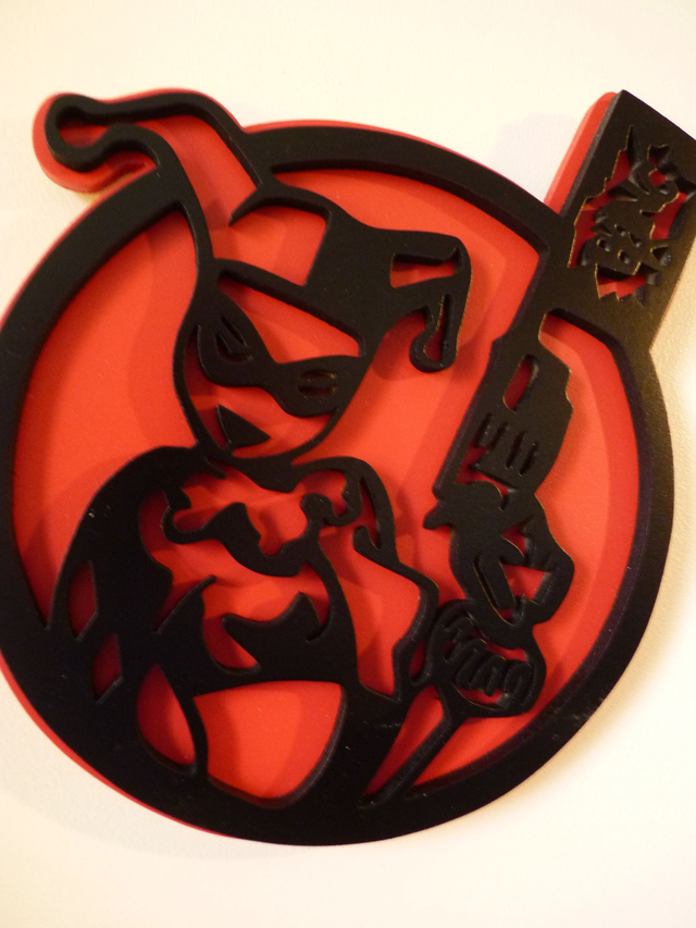 Harley Quinn - 19x22 cms