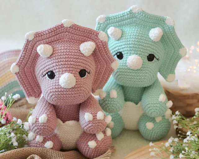 🦖🧶 Tricératops🦖🧶