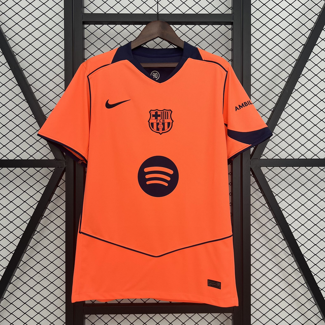 Camiseta 3ª Barcelona (Naranja) - Versión Fan - 25-26