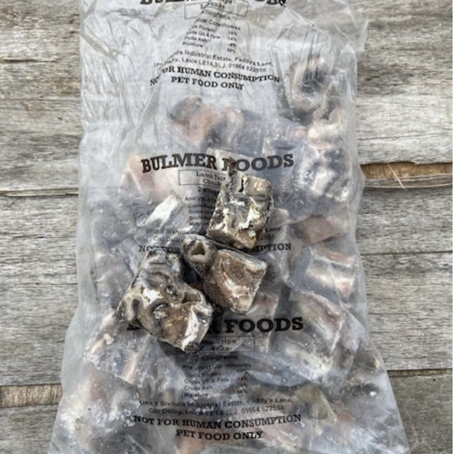Lamb tripe chunks 