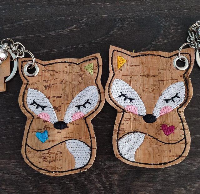 Au choix porte clé renardeau