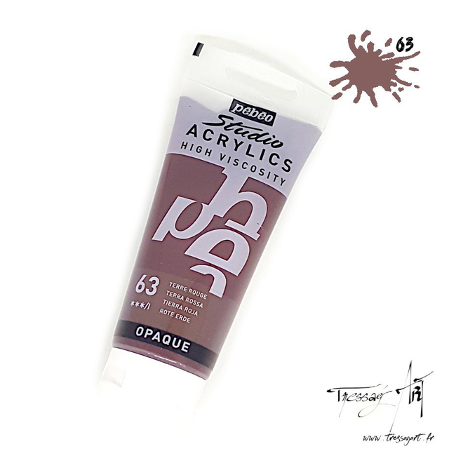 PEBEO - ACRYLIQUE 100ML - TERRE ROUGE - PB016063