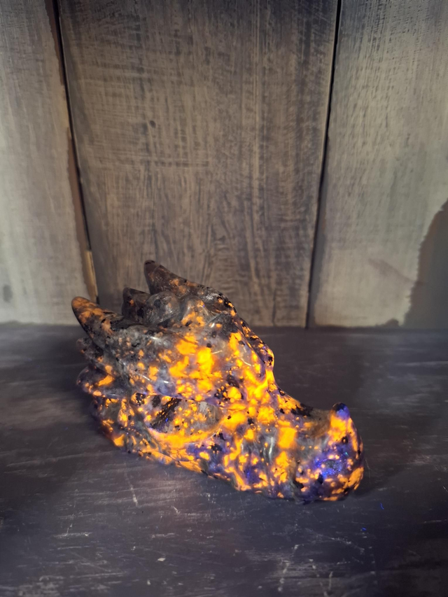Yooperlite Dragon Head