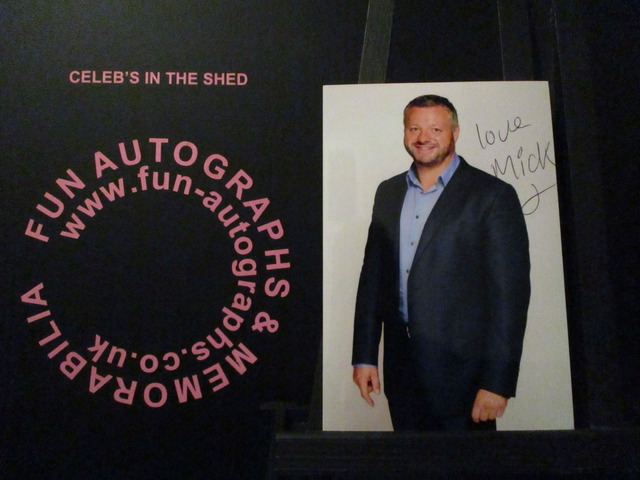 Mick Norcross Authentic Autographed 6x4 Photograph (D)