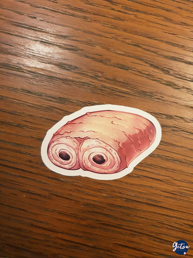 Sticker pain au chocolat