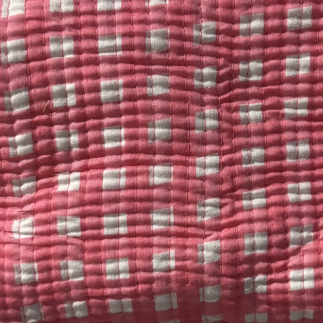 Pink Gingham Toiletry Bag - Small