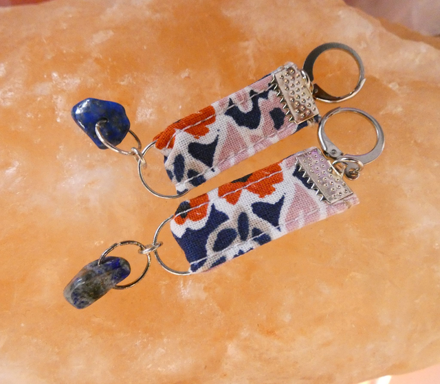 Boucles d&#039;oreilles Lazuli