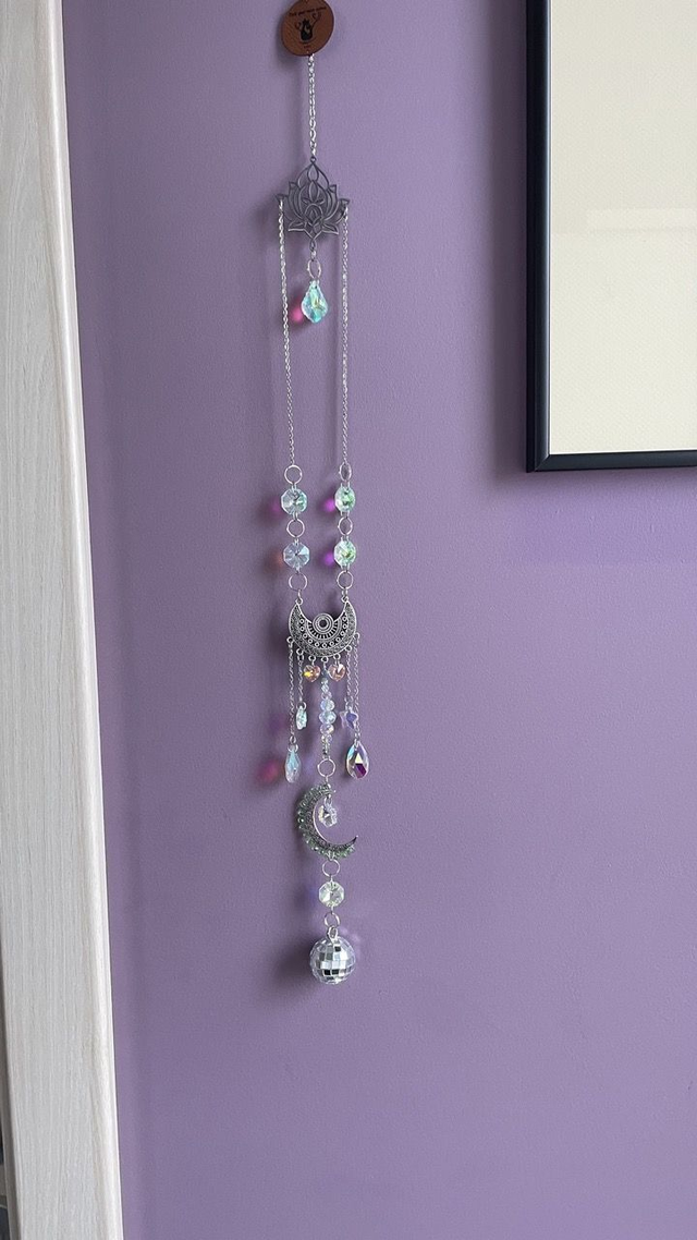 Suncatcher lotus et Lune