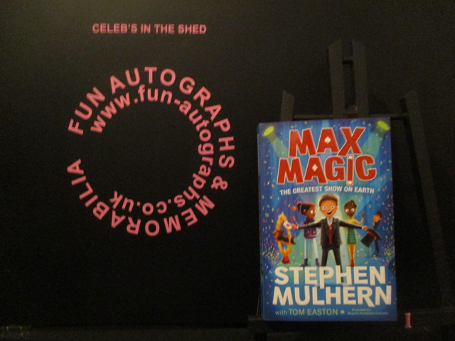 Stephen Mulhern 'Max Magic The Greatest Show On Earth' Authentic Autographed Paperback Book (1)