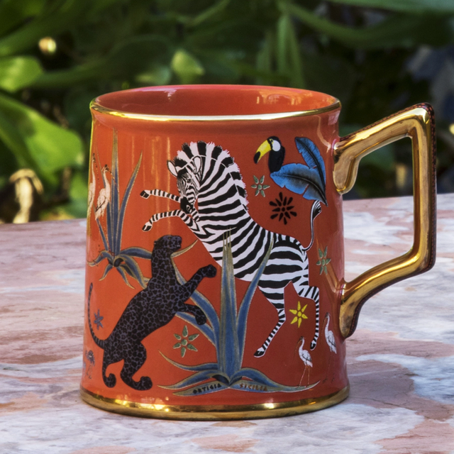 Tasse Jungle rouge 
