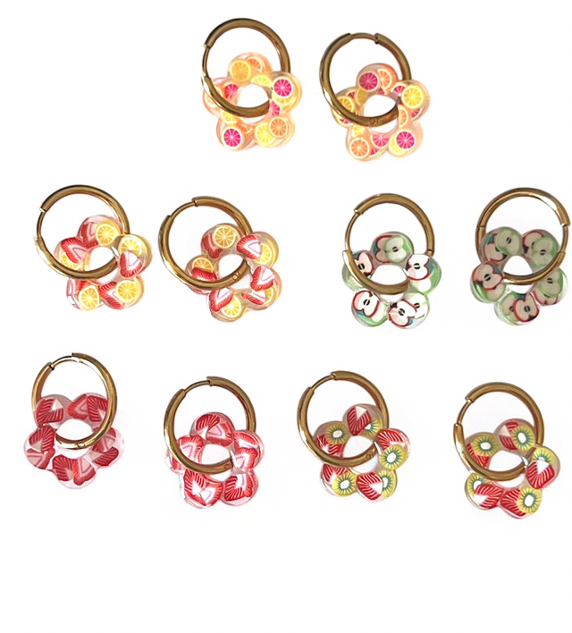 Les fleurs en résine fruitées 