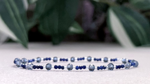 Bracelet | Sodalite Bleue - Délicat