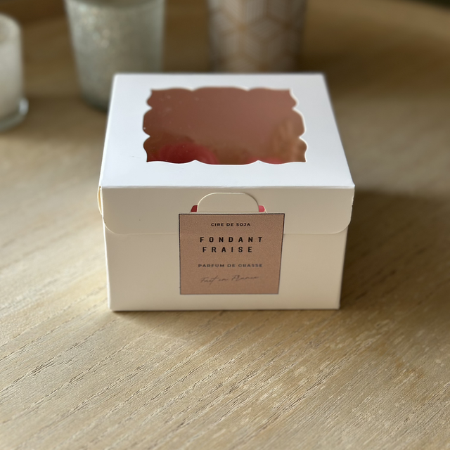 Fondants box parfumés Fraise 