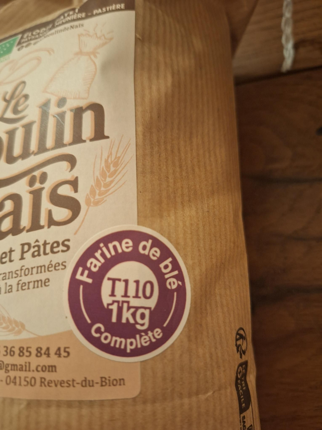 Farine complète T110