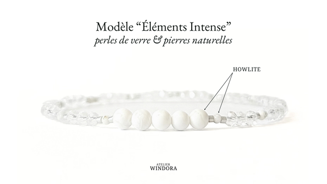 Bracelet | Howlite - Collection | Lot de 3