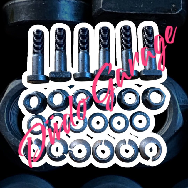Radbolzen Limesring Muttern Zentrierringe Set