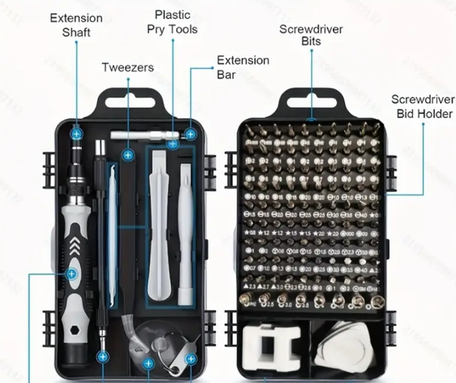 115-in-1 Precision Toolkit