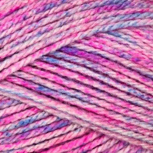 Woolcraft Shetland Heather Aran 100g - 39 Orchid Twist