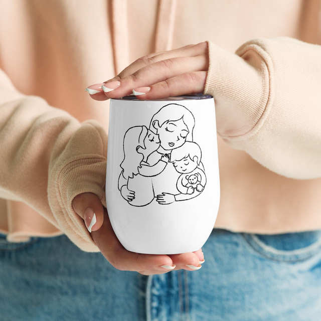  Bicchiere da viaggio love mum 