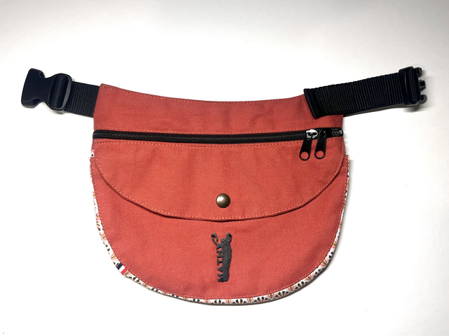 Moyenne pochette - Rose (géométrique)