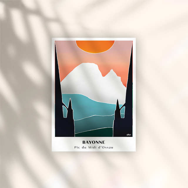 Argia I Bayonne Cathédrale - Affiche Papier 250G