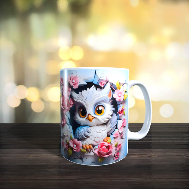 Mug joli hibou
