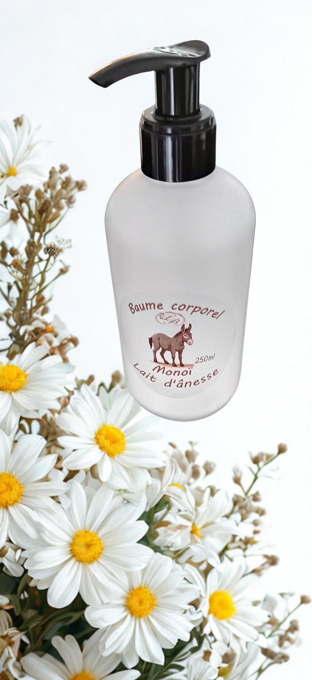 Baume corporel au lait d'ânesse 