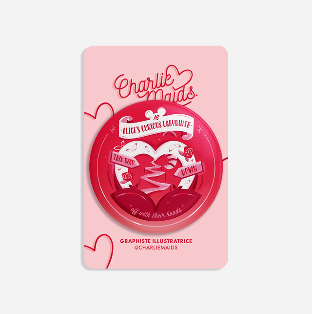 Badge Attractions Légendaires | 16 Alice's Curious Labyrinth