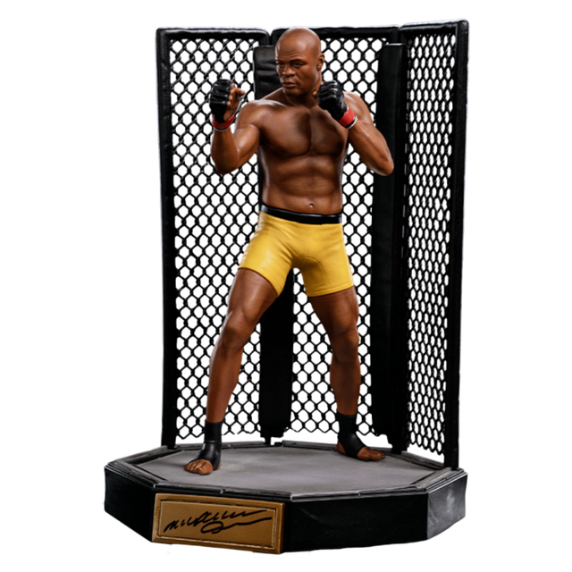 Iron Studios UFC Deluxe Art Scale Statue 1/10 Anderson "Spider" Silva - Signed Version 22 Cm