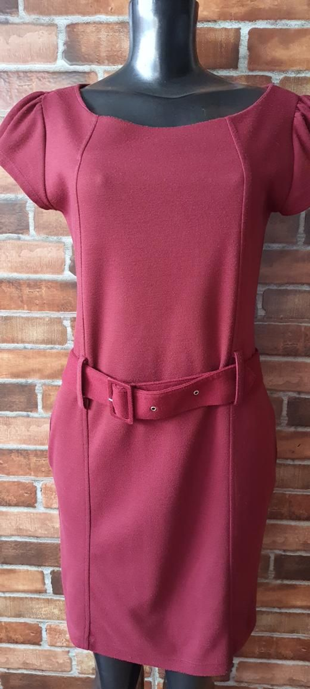 Vestido Tubinho Vinho T/G