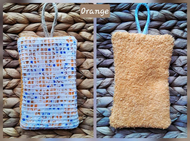 Éponge lavable grattante