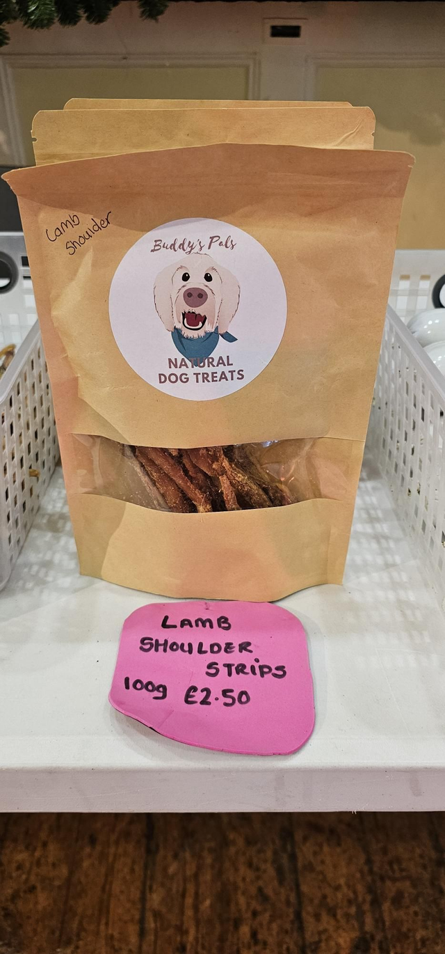 Lamb shoulder strips 100g