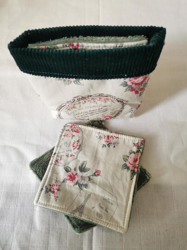 Kit nomade fleurs roses 