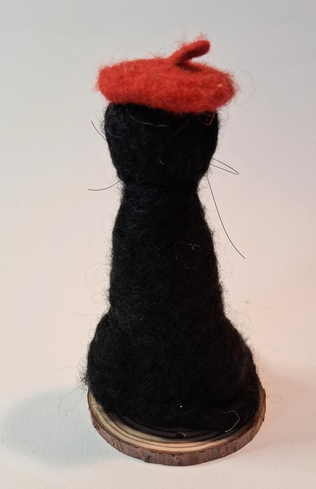 Needle Felt Le Chat