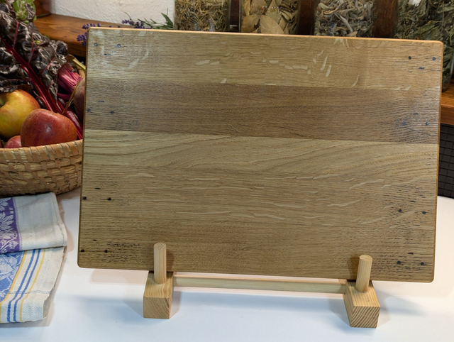 Sideboard Upcycling - Schneidbrett Eiche mittel