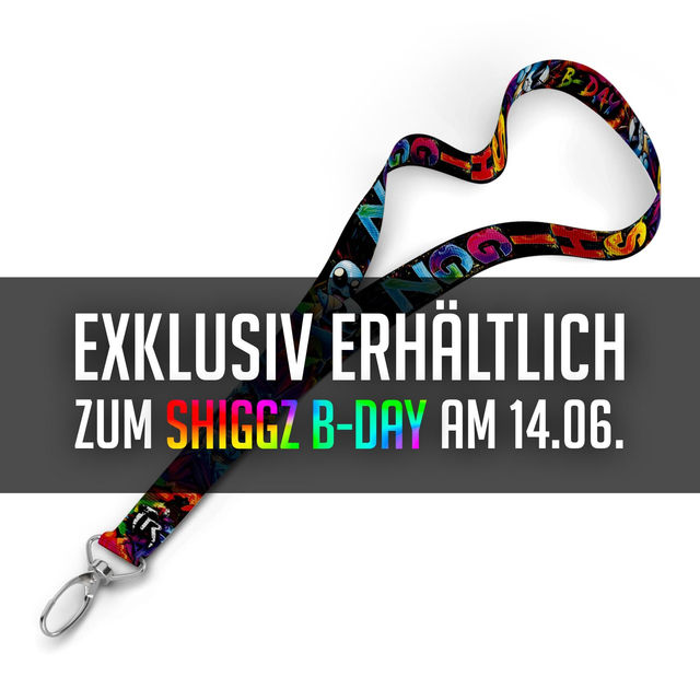 Shiggz B-Day Schlüsselband 