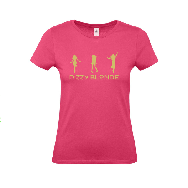 Dizzy blonde Ladies T shirt