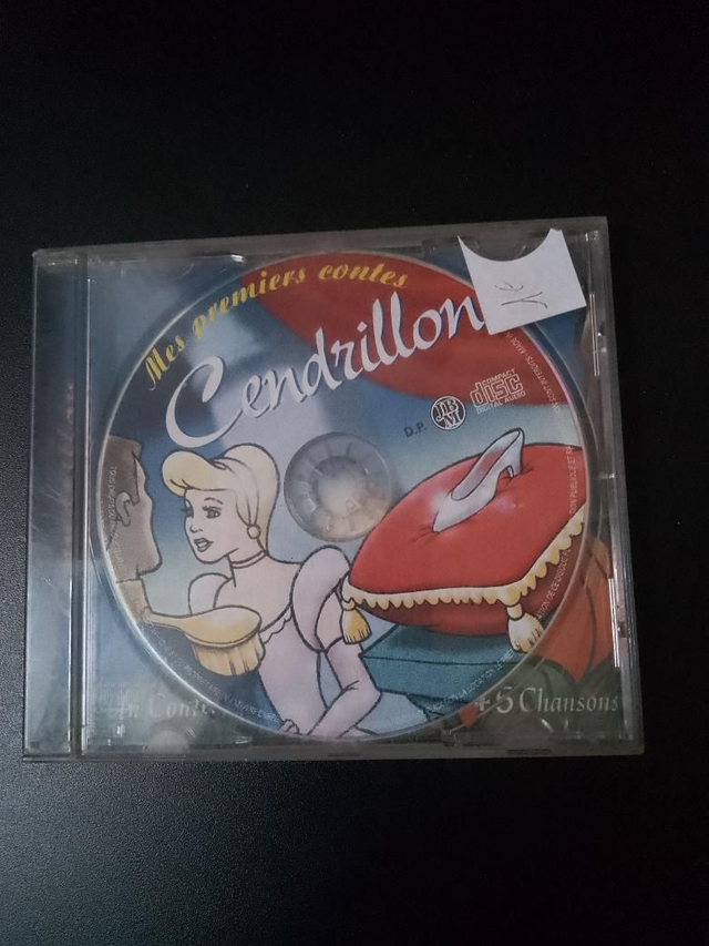 Cendrillon - mes premiers contes - cd audio