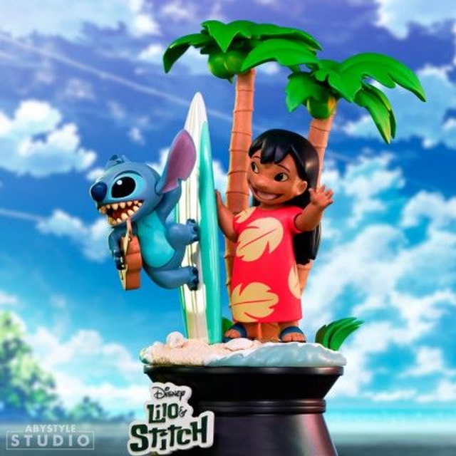 Lilo & Stitch Surfboard - DISNEY - Figurine ABYstyle 17cm